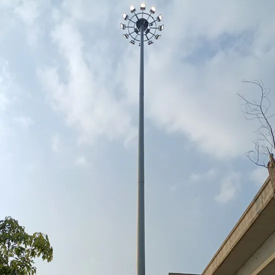 LED スクリーン表示スマート CCTV WiFi スマート八角形街路照明ポール