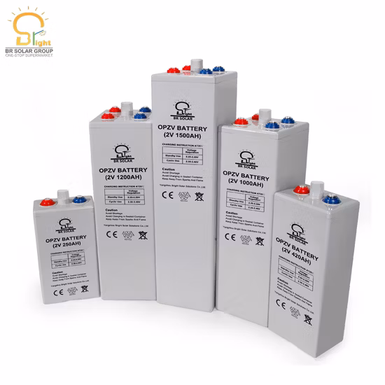  2V ゲル化 Br ソーラー; ソーラー木製パック Opzv バッテリーとして